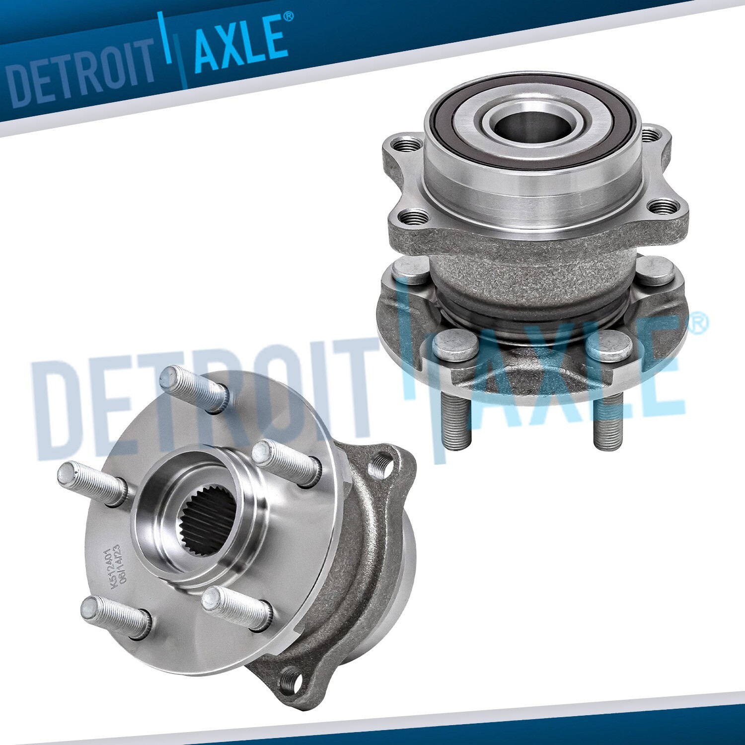 Rear Wheel Bearing and Hubs for Subaru Outback Forester Legacy Impreza Crosstrek
