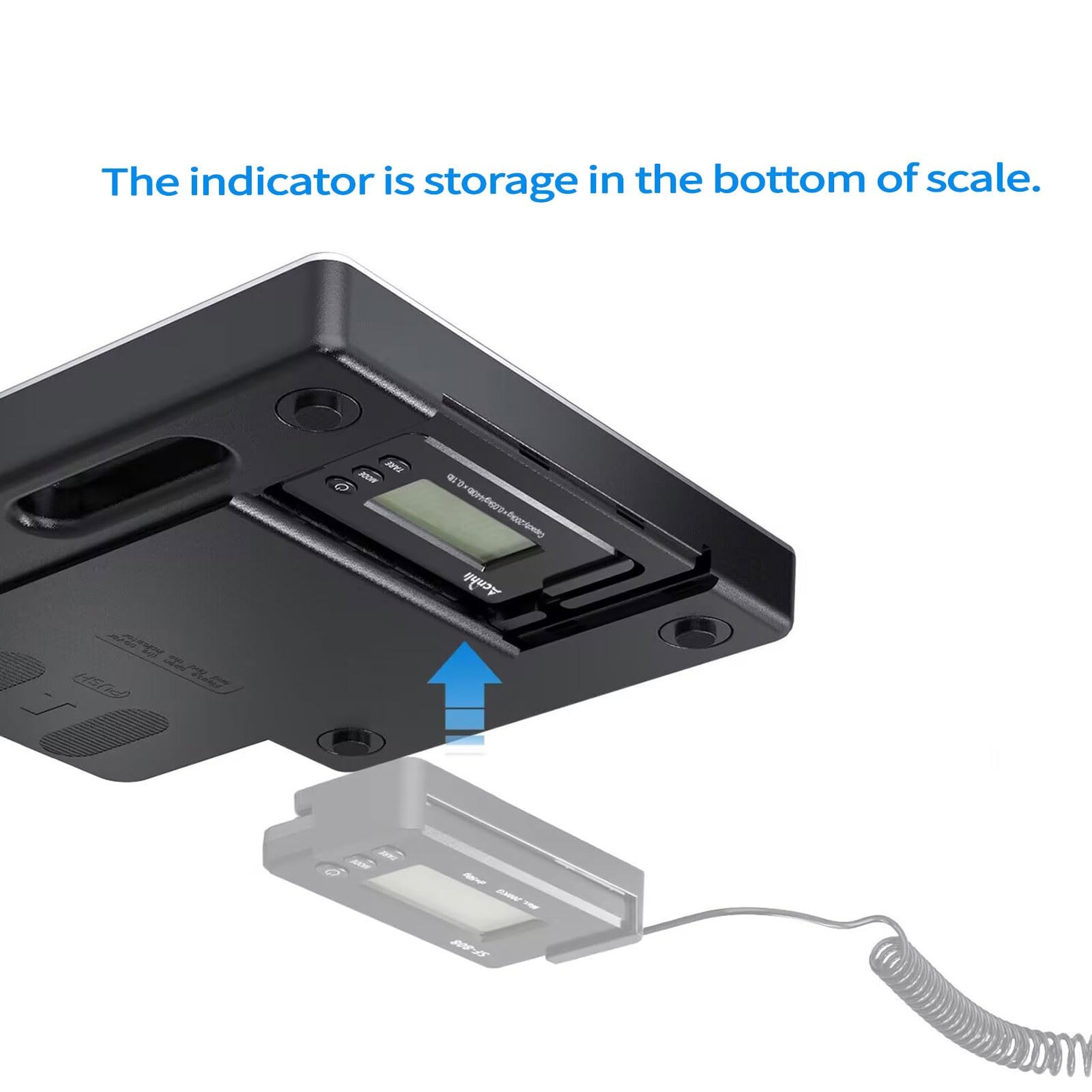 Shipping Scale for Package,440 LBS High Precision Wall Mounted Postal Scale,D...