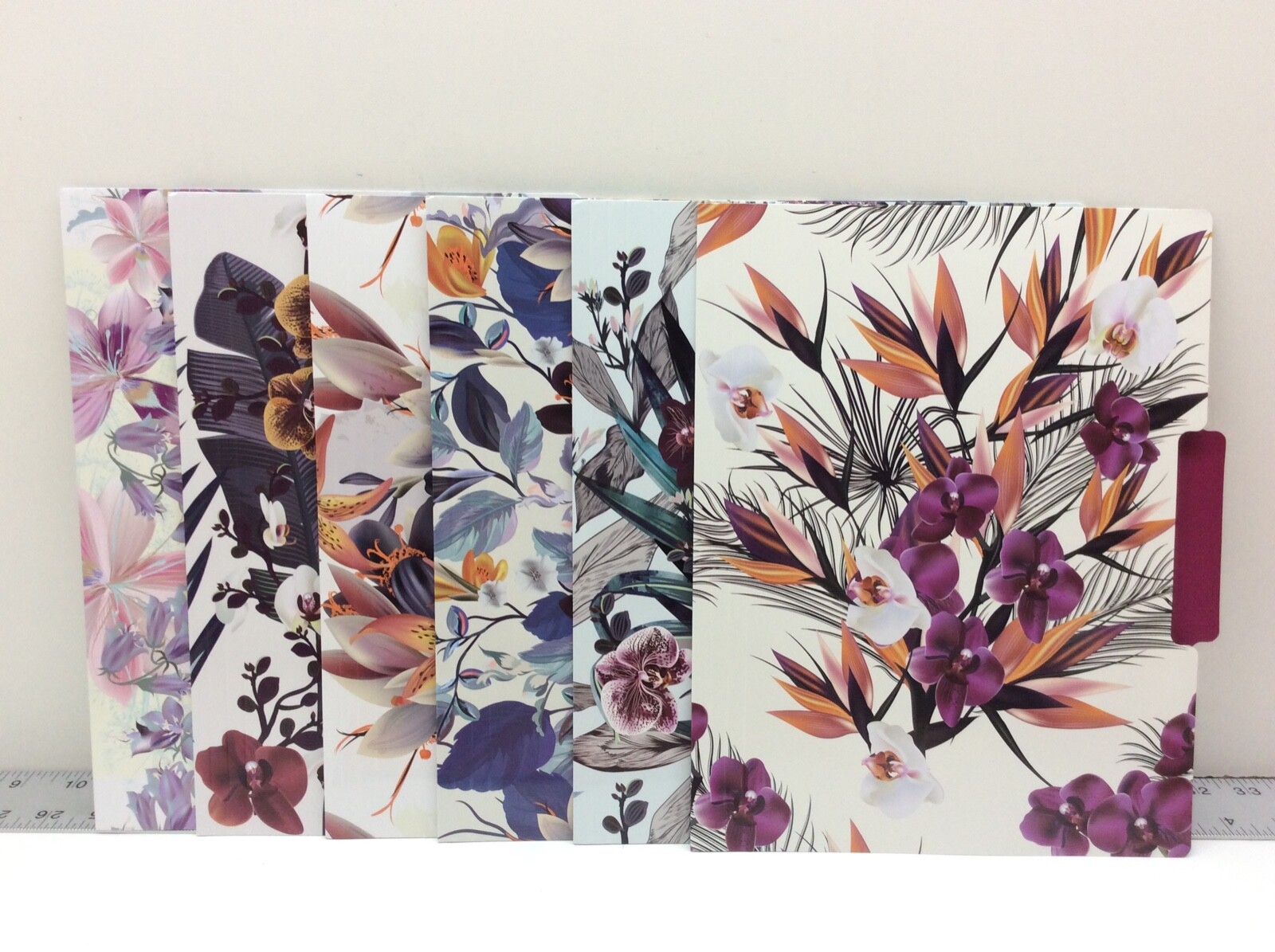 2 - Nelovi Decorative File Folders Set 12 Pack Letter Size