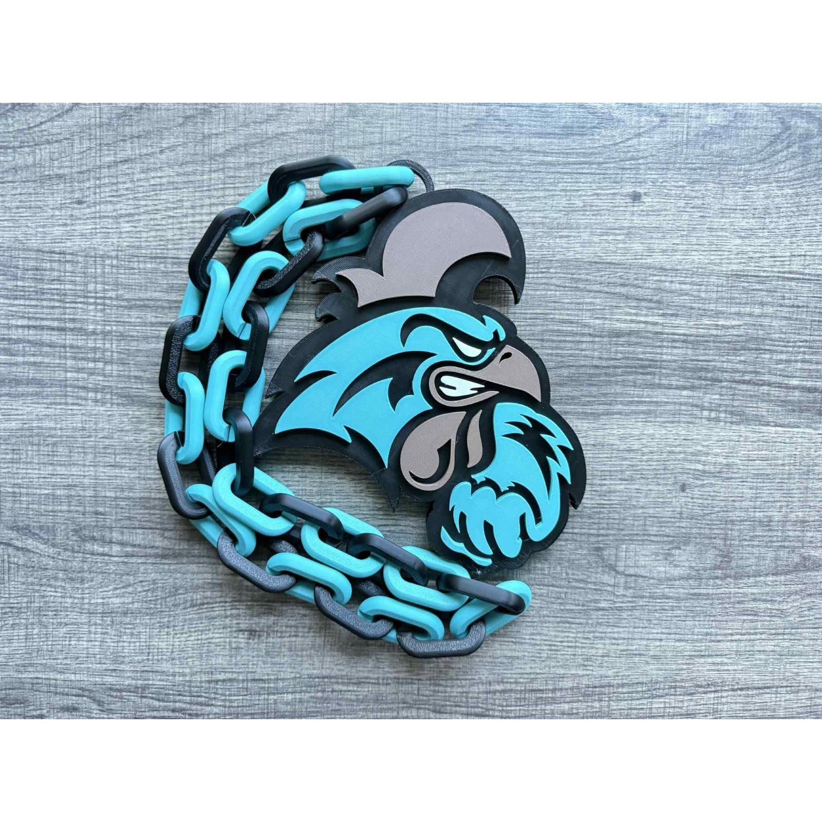 Coastal Carolina Chanticleers Oversized Necklace, Hype Chain [Made To Order]