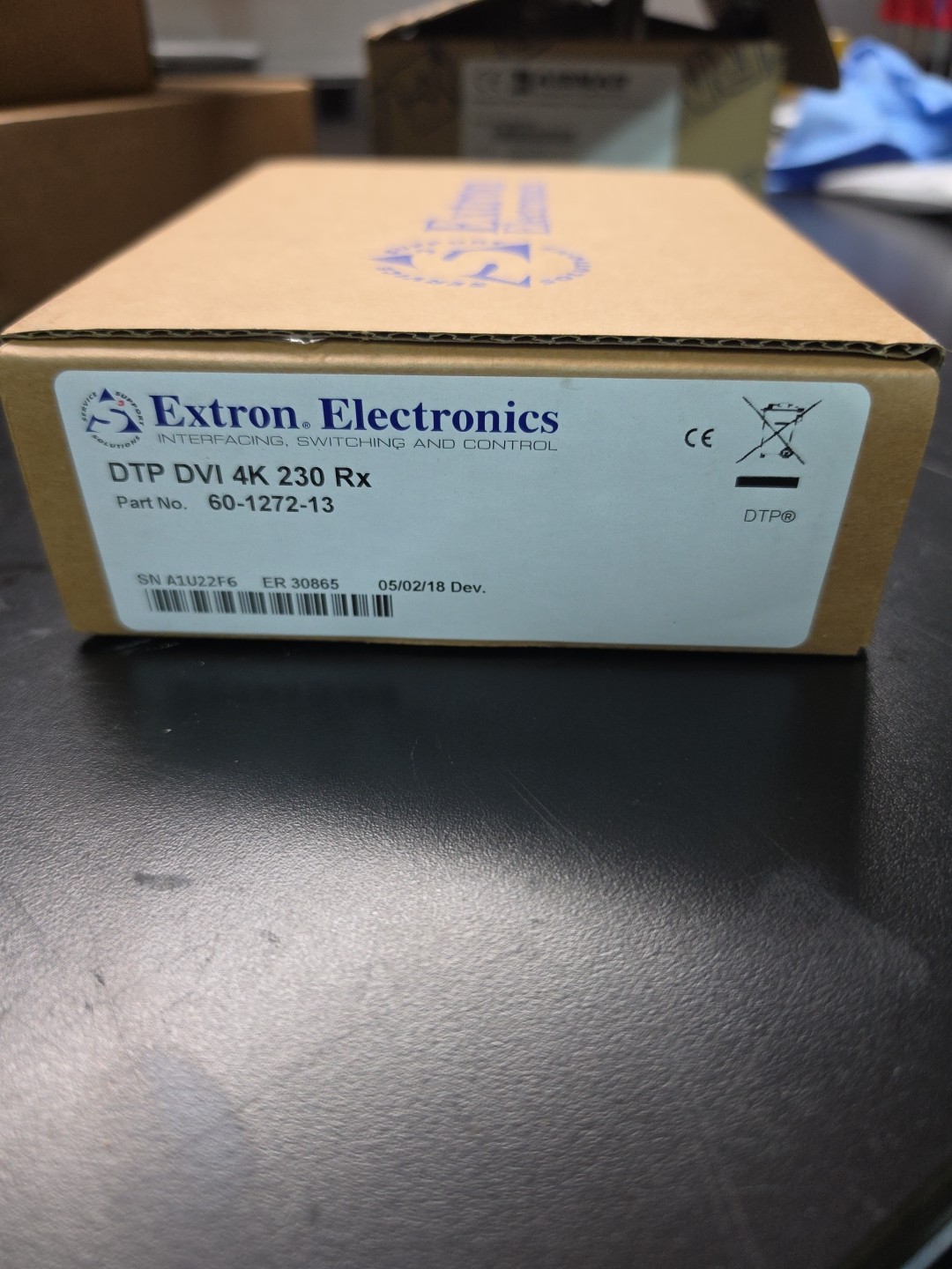 Extron DTP DVI 230 Rx 60-1272-13 DTP Receiver for DVI 230 #105A