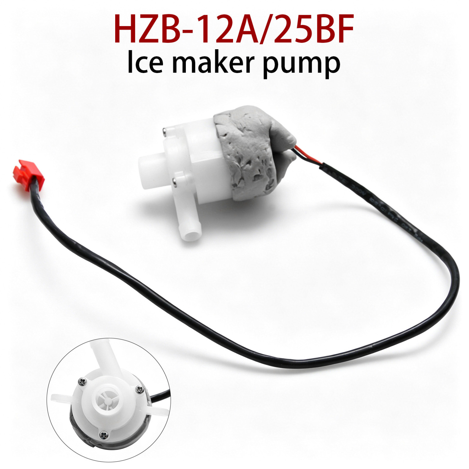 Small DC12V Pump for Household Ice Maker HZB Series Replacement Component