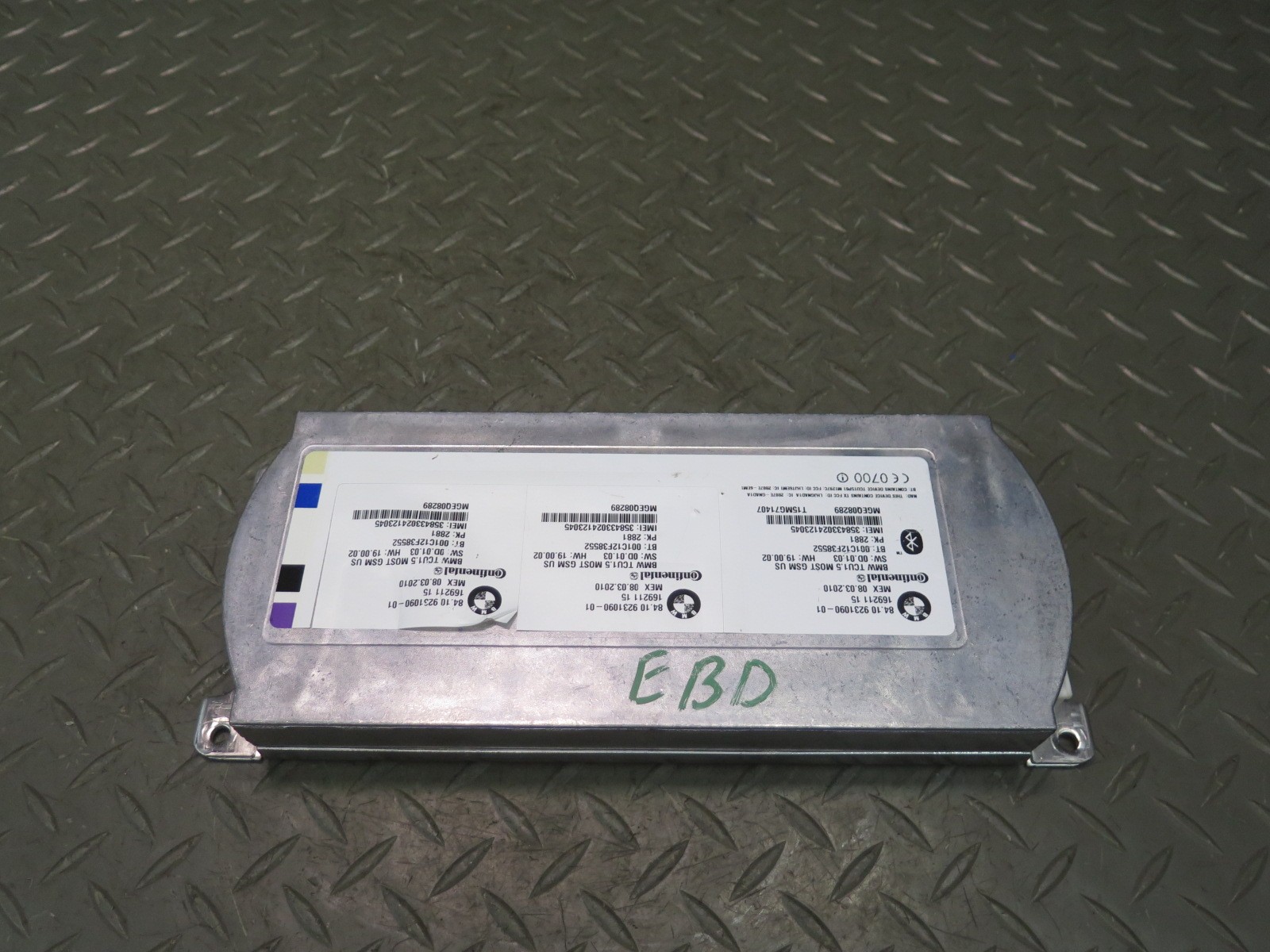 2010-2013 BMW E90 E92 E93 M3 BLUETOOTH TELMATICS COMMUNICATION CONTROL MODULE