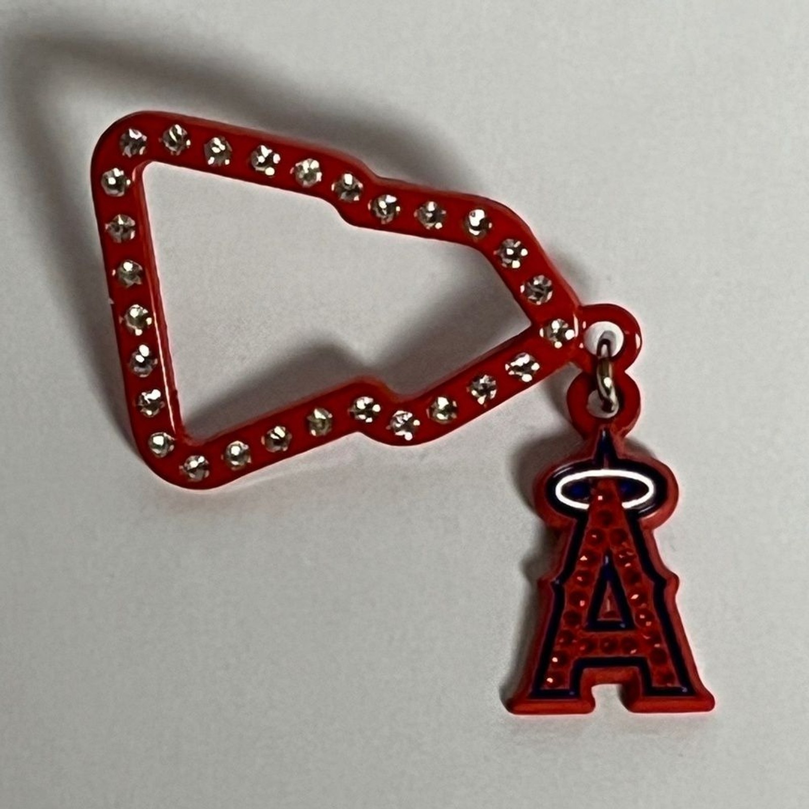 Los Angeles Angels Frame Hat Pin Pins Hats Bag Baseball Fitted New Era Red