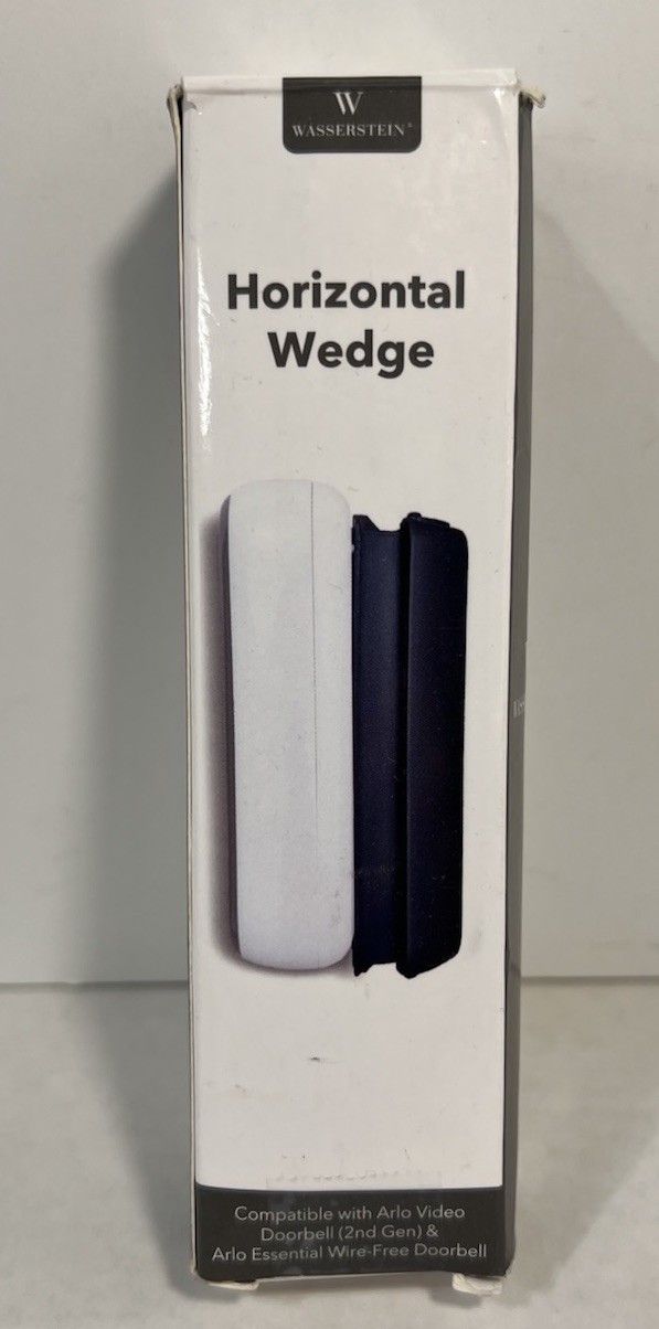 Wasserstein 35º to 55º Horizontal Wedge Wall Mount for Arlo Video Doorbell