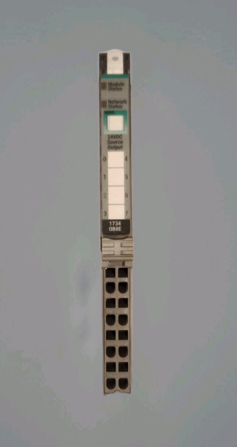 ​​Allen-Bradley 1734-OB8E Series C POINT I/O 24VDC 8-Pt Output w/ 1734-TOP Base