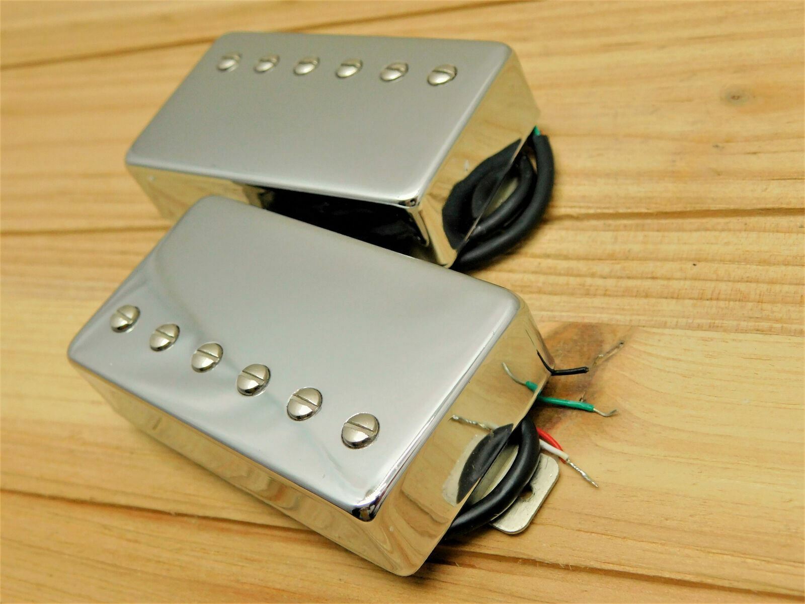 G.M. ND Humbucker Set Neodymium Magnets Chrome