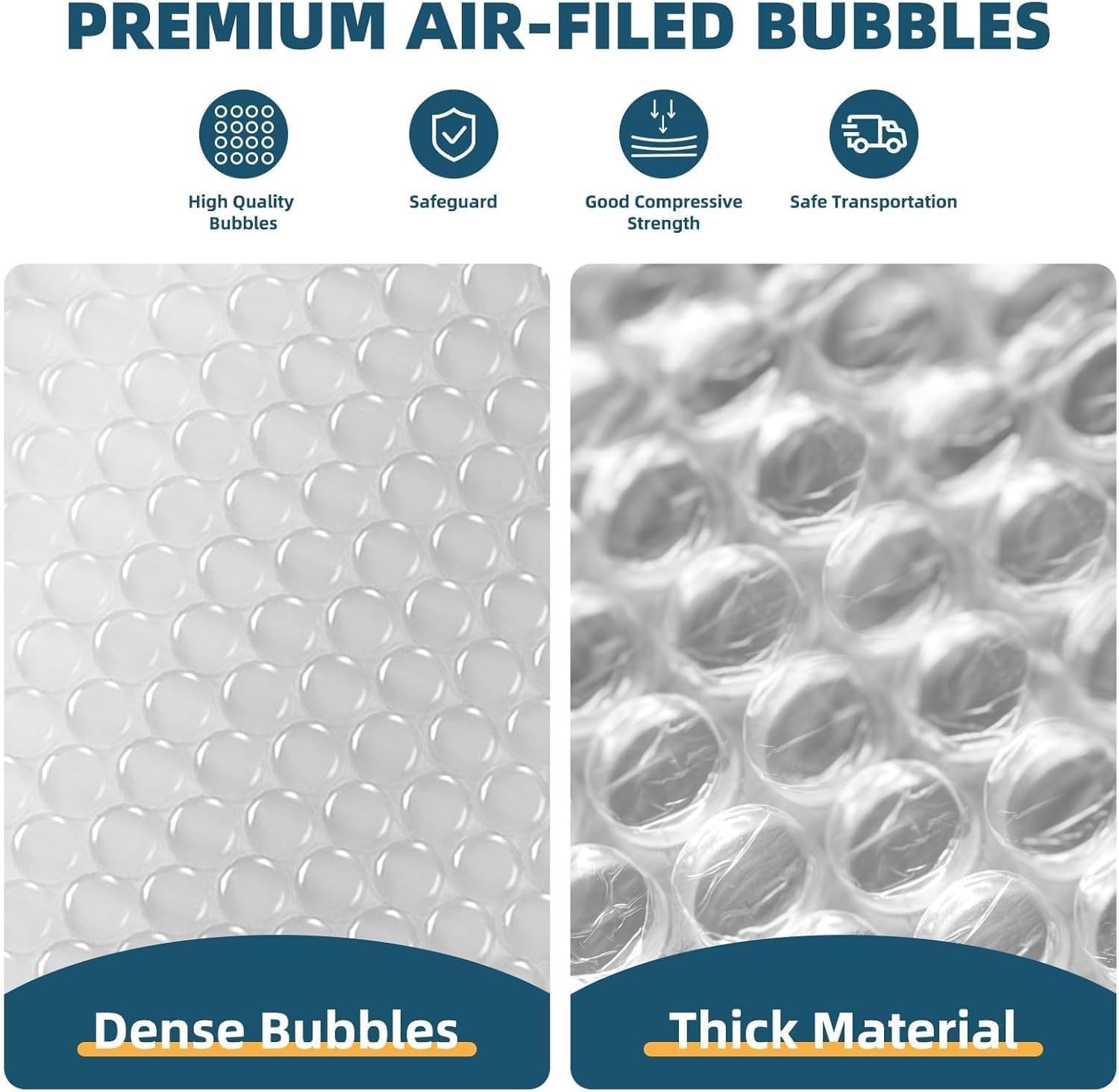 12'x15' Bubble Cushioning Wrap for Safe Shipping & Storage Solutions