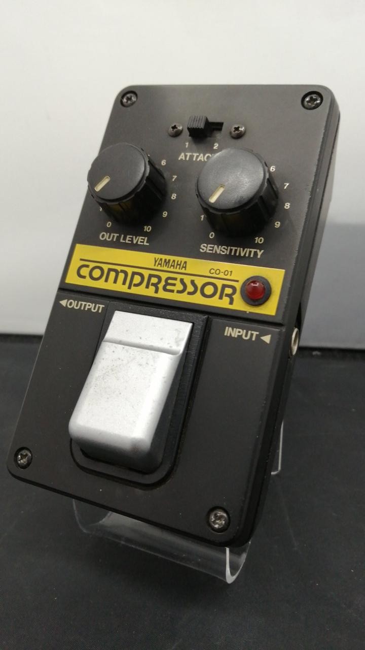 YAMAHA CO-01 Analog Compressor Pedal Attack Switch Vintage 80s Japan PSE