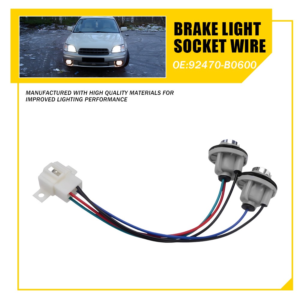 Fit 2003 Outback Subaru Lamp Wire Socket Brake Harness Light Assembly 84931AE170
