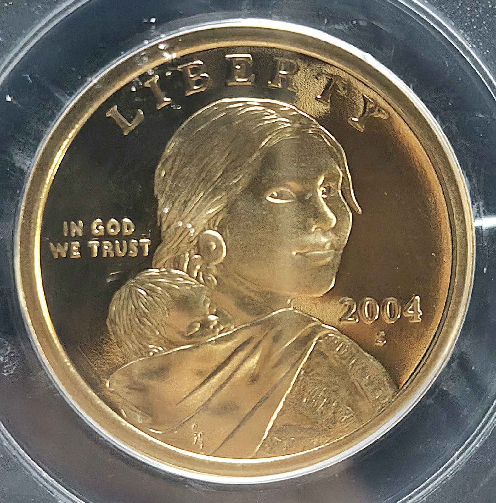PCGS PR69DCAM - 2004 S - Sacagawea Dollar. A1654