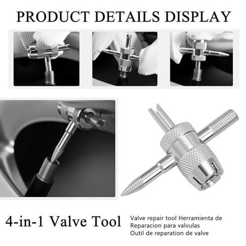 30pcs Tire Valve Stem Removal Installation Tool Kit,Quick Change Set B - 30pcs