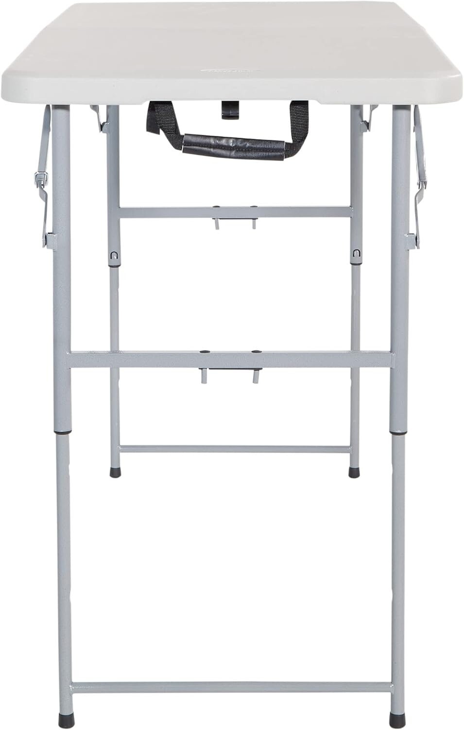 Mesa De Plastico Para Fiestas Patio Grande Plegable Cuadrada Cocina 4 Feet White
