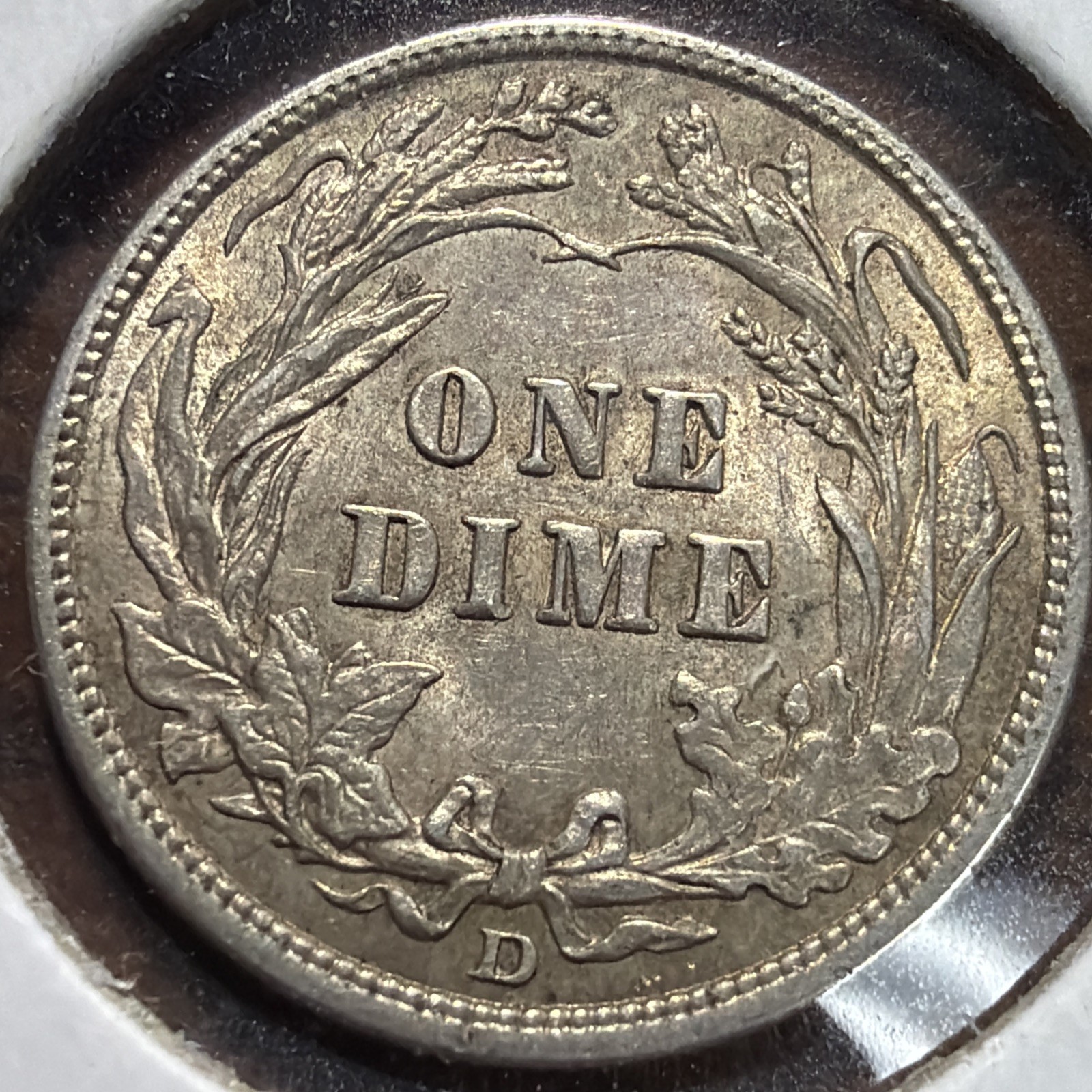 1914 P Barber Silver Dime 10C Coin Collection