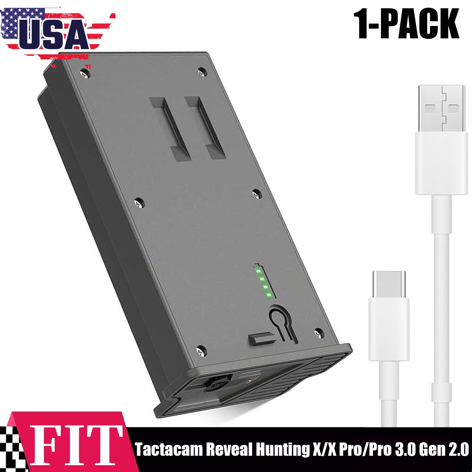 Rechargeable Battery New For Reveal Hunting Trail Camera X Gen 3.0, 2.0, Pro 3.0