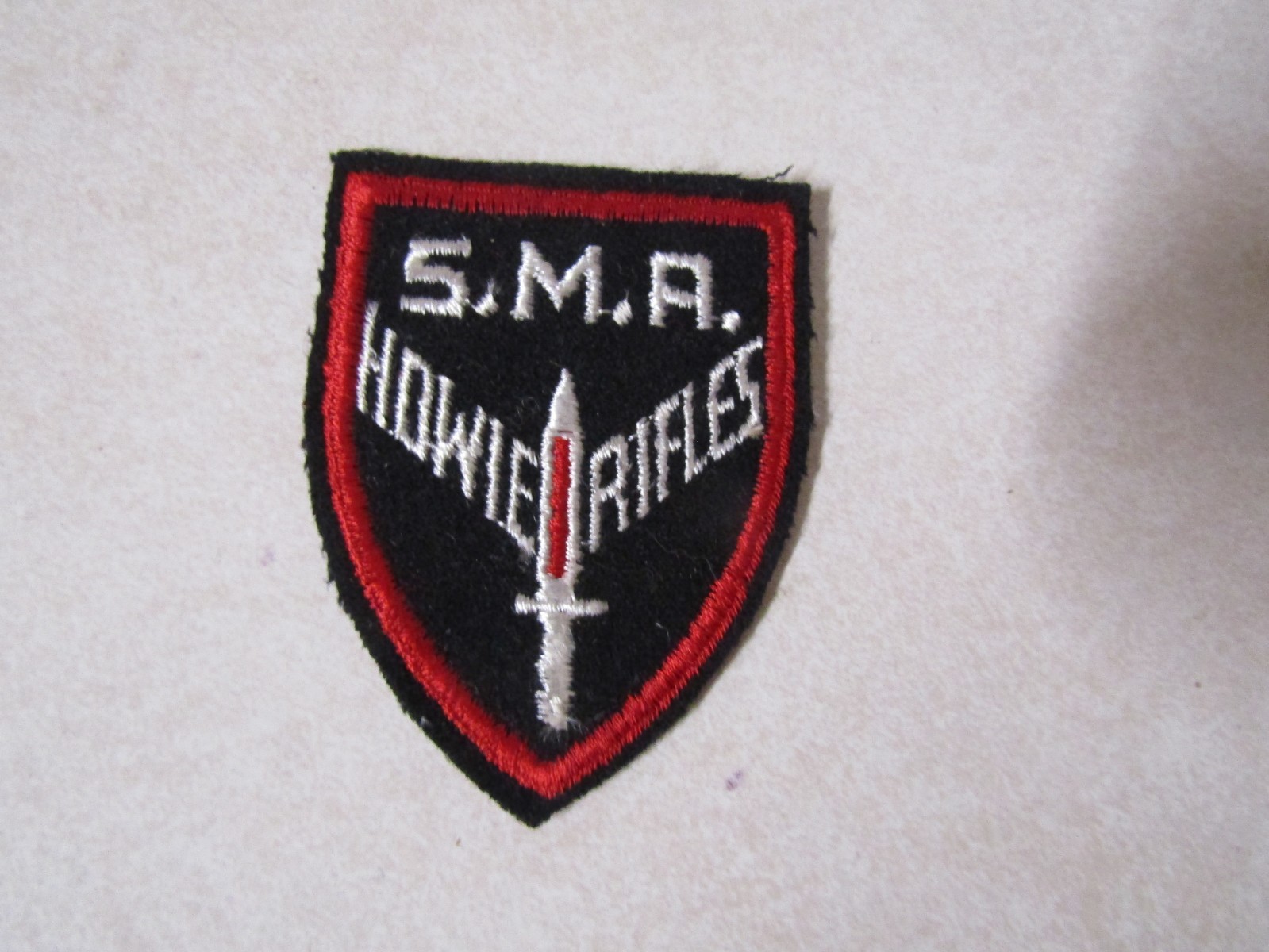 MILITARY PATCH STAUNTON MILITARY ACADEMY SMA HOWIE RIFLES  ROTC