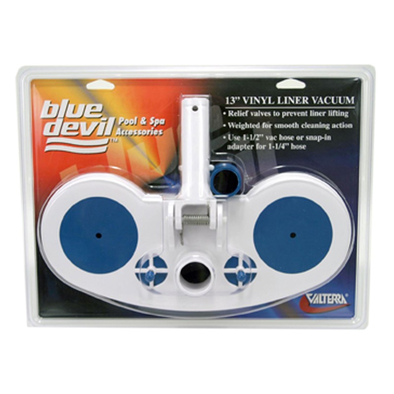BLUE DEVIL B5501 VACUUM HEAD 13" VINYL LINER POOL CLEANER 4.56 LBS