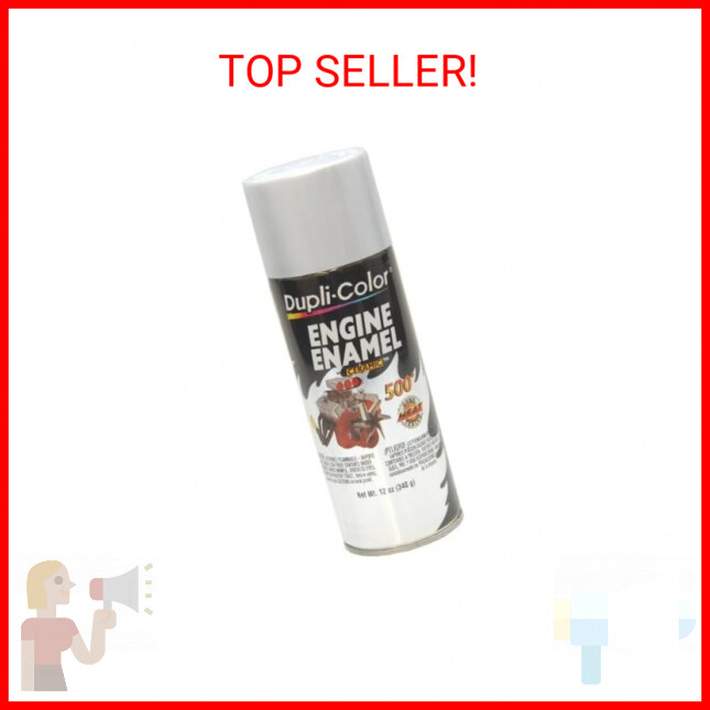 Dupli-Color DE1650 Engine Enamel Spray Paint with Ceramic - Cast Coat Aluminum