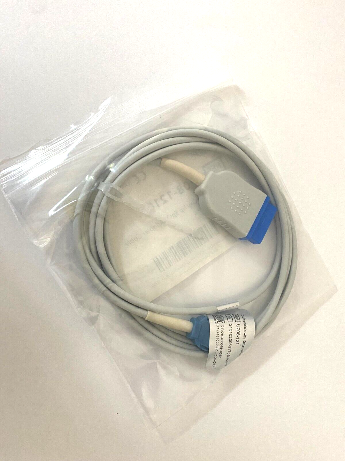 GE OxyTip SpO2 Adapter Cable E708-1210 OEM NEW