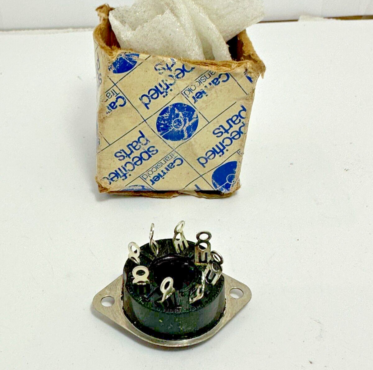 Carrier Transicold 09 00193 M9 8-Pin Relay Socket