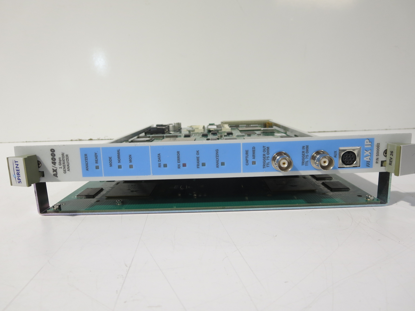 SPIRENT 500002 MAX IP 1GPS GENERATOR / ANALYZER MODULE, OC12V3