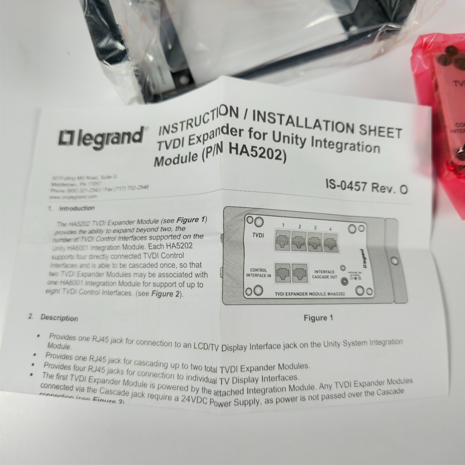 Legrand HA5202 TVDI Expander Module