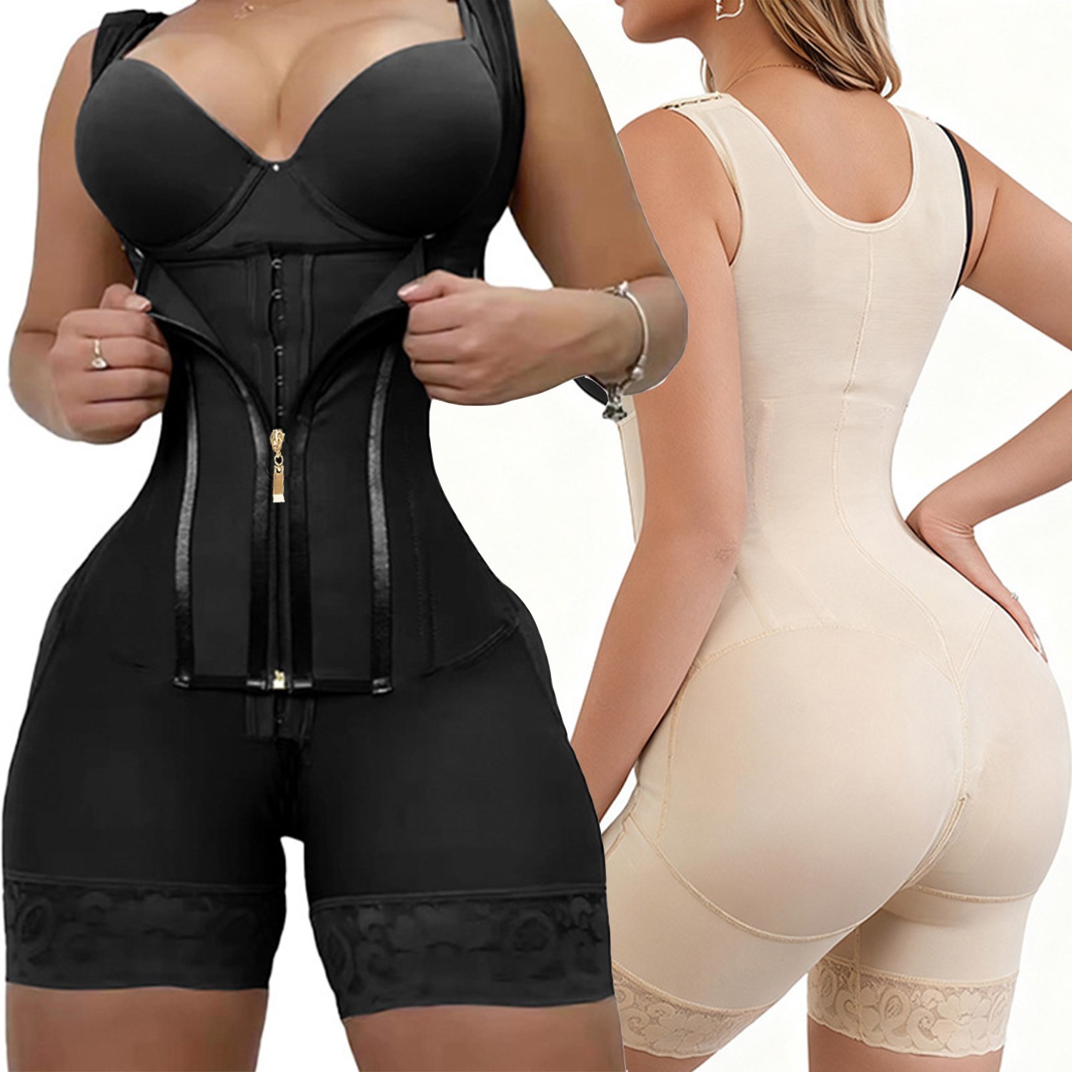 Women's Faja Colombianas Shapewear BBL Post Surgery Compression Full Body Shaper