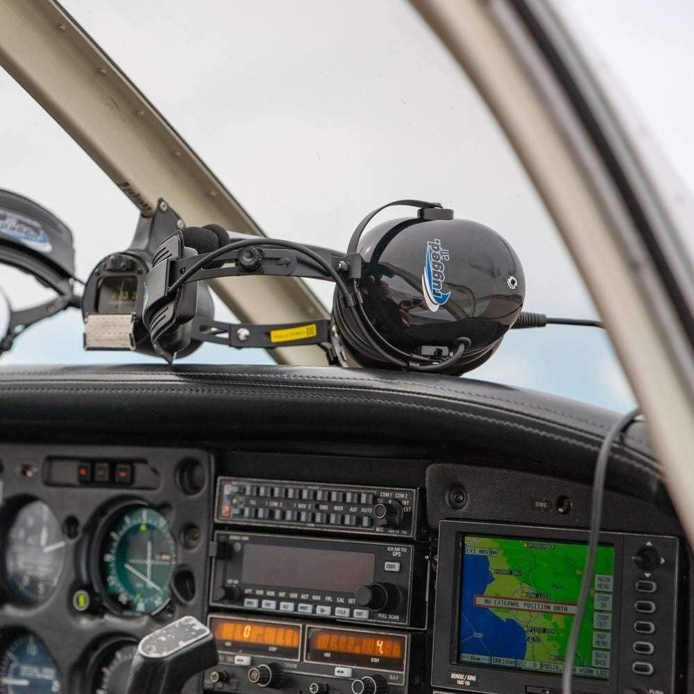 RA200 Aviation Pilot Headset for Student Pilots Flight Schools Flight Instruc...