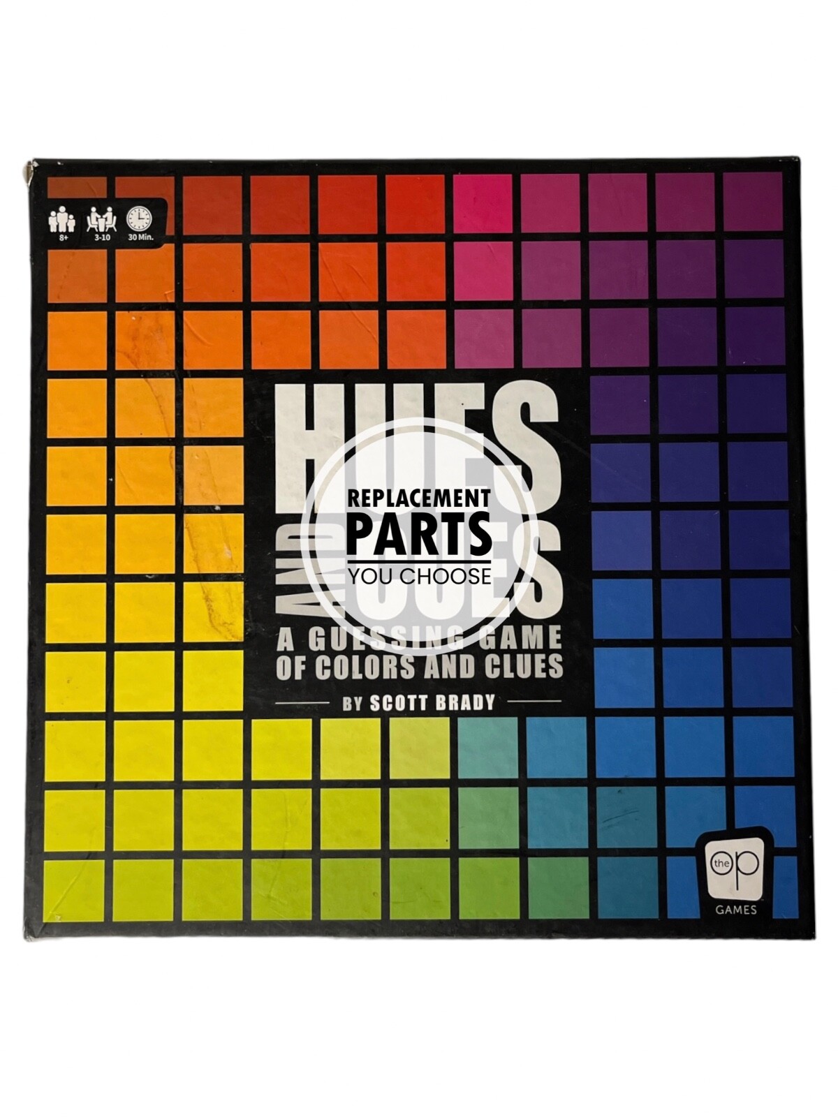 Hues and Cues Guessing Game of Colors REPLACEMENT PARTS PIECES YOU CHOOSE