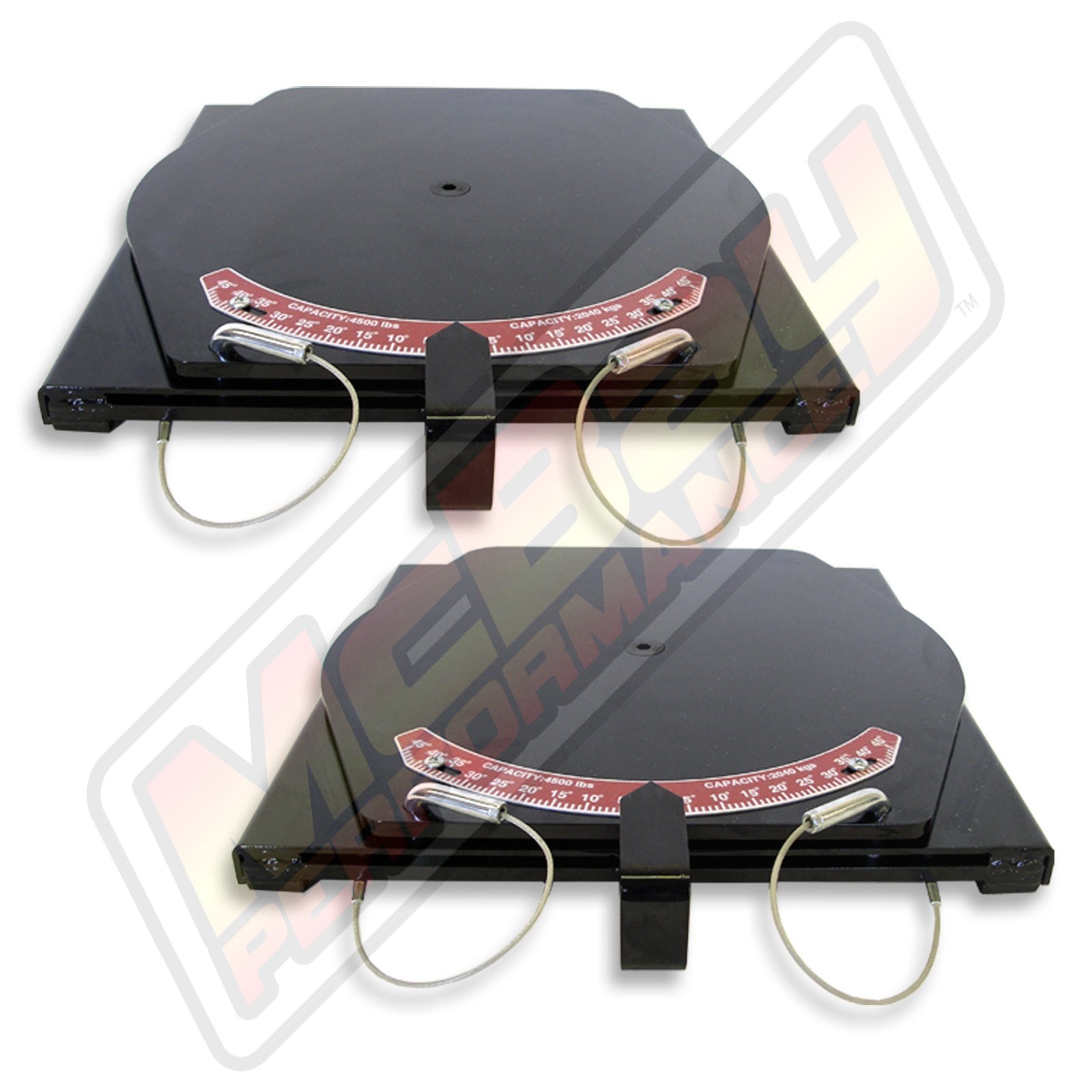 Alignment Rack Turn Plate Table Set Passenger Car Light Truck w/ Pointers Hunter