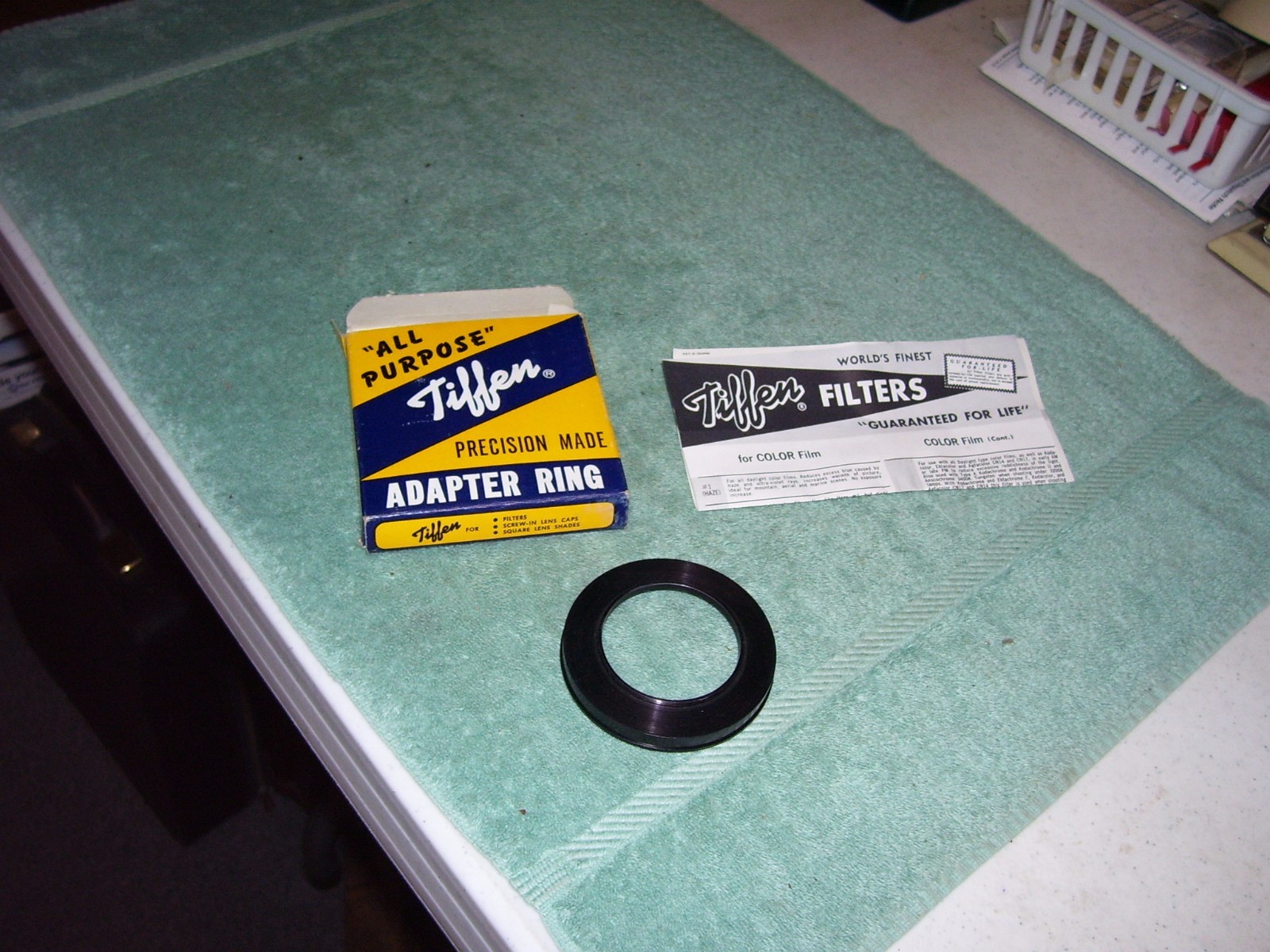 Tiffin Camera Lens Adapter Ring No. 810 Series 8 USA Vintage UNUSED