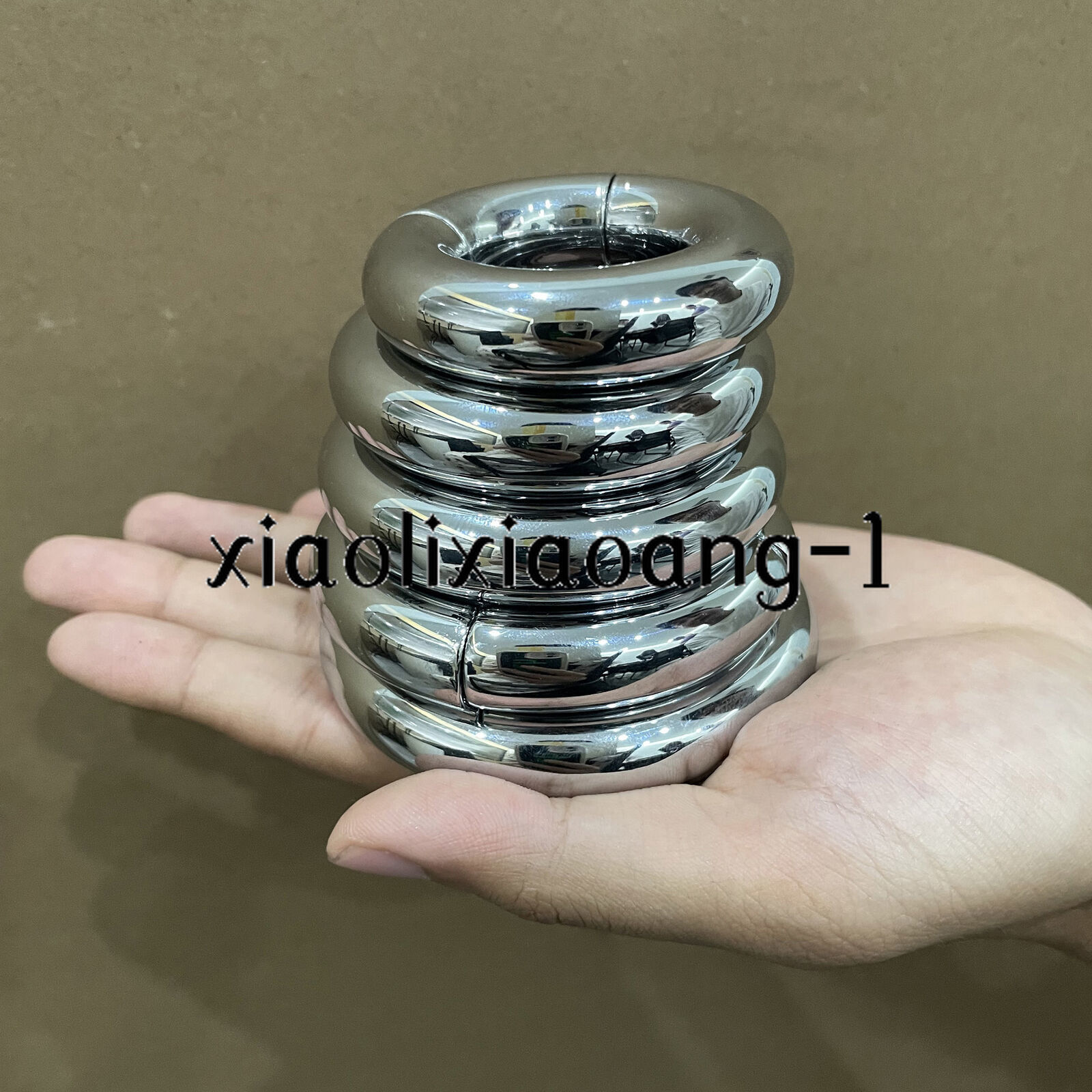 Heavy Duty Ball Stretcher 304 Stainless Steel Weight Ring Enhancer Stronger Male
