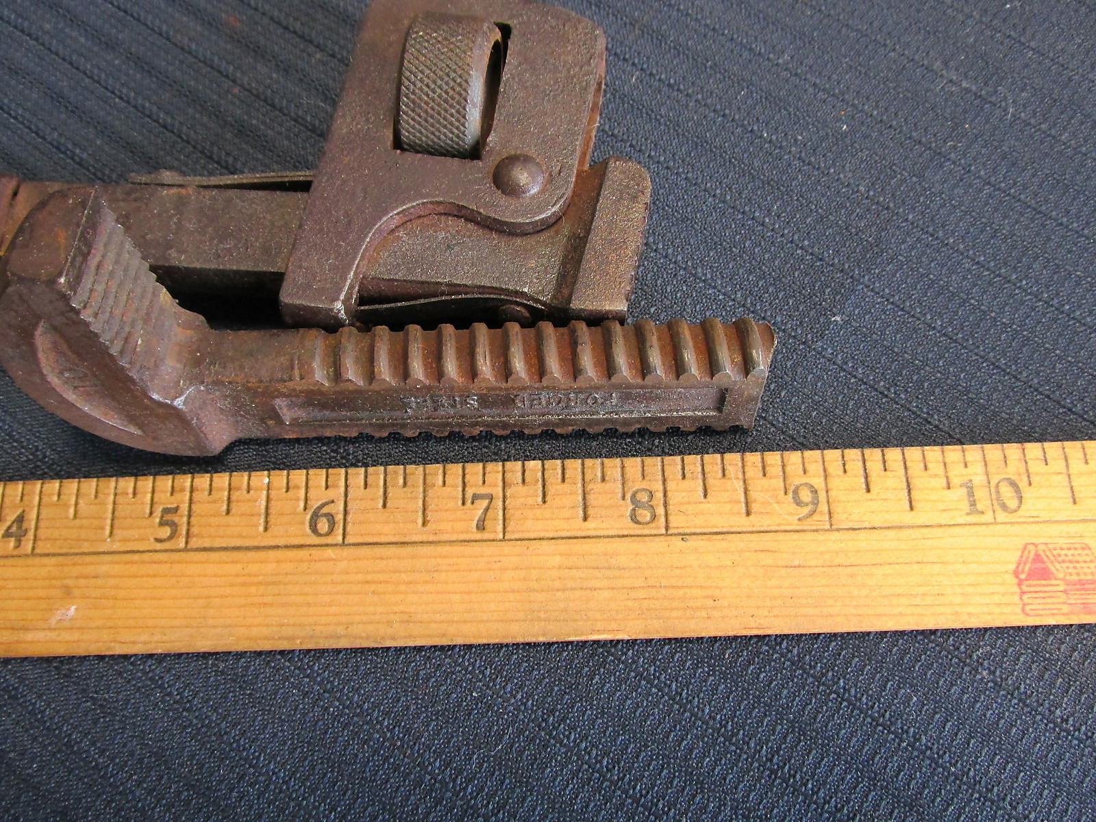 Vintage Atlas tool co. Pipe Wrench #10