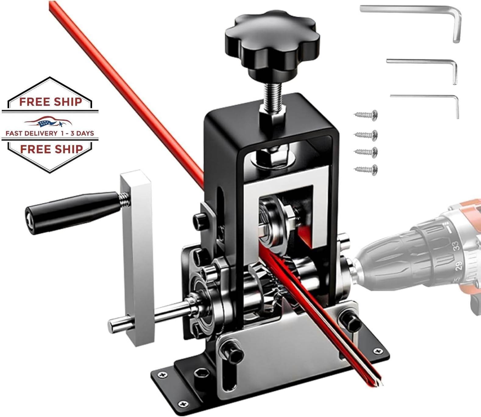 Máquina manual para pelar cables de calibre 0,06-1 pulgadas, máquina peladora