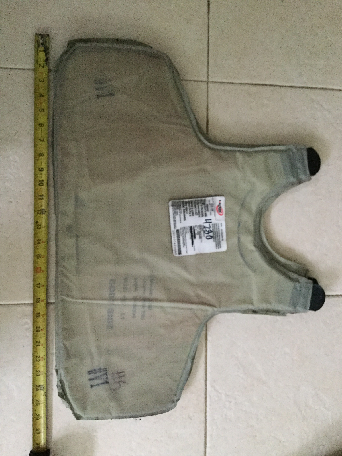 bullet proof  lvl II body armor ballistic  armor in fair to good 67433