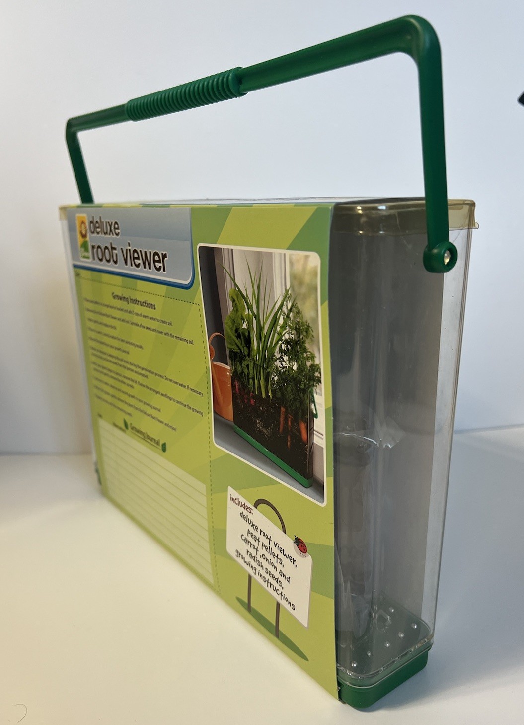 Toysmith Our Garden Root Viewer Science Educational See Through Planter Box NOS