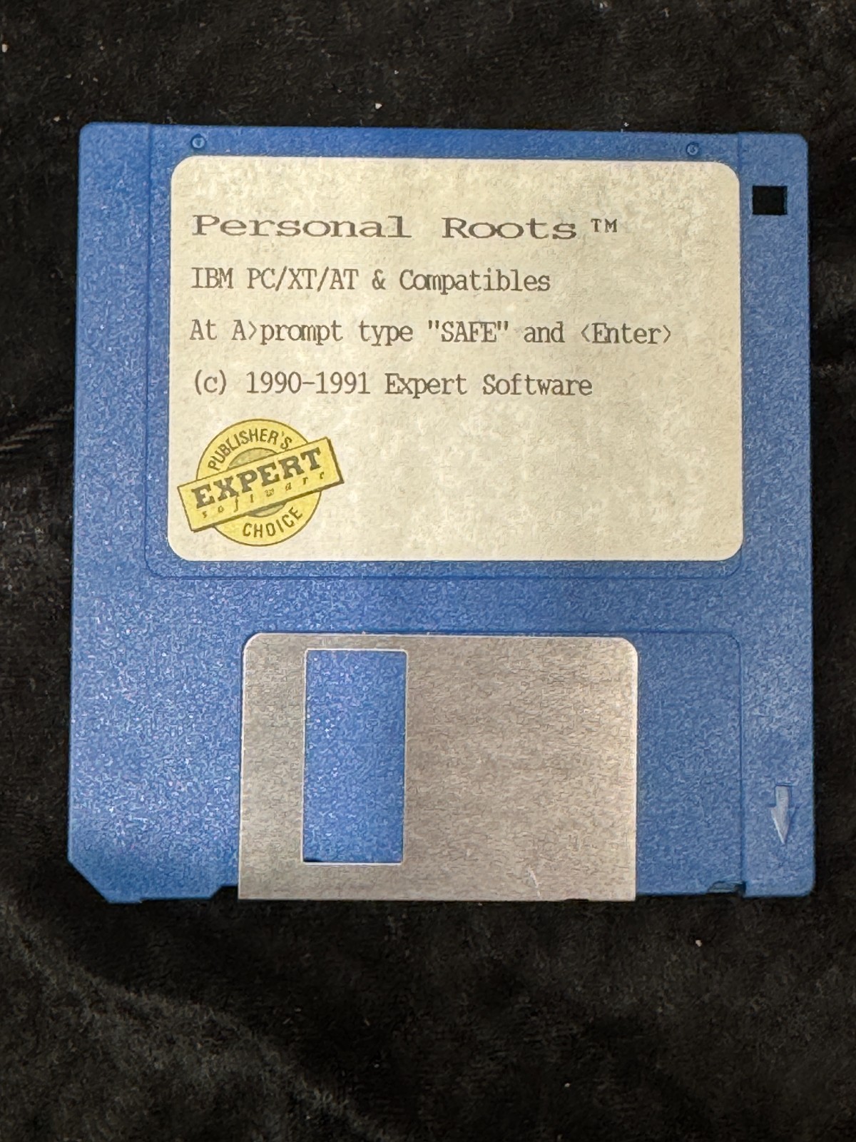 Personal Roots IBM PC/XT/AT Compatible - 3.5 Media