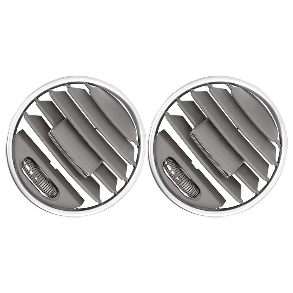 2X Dash A/C Air Vent Grill Gray For GL Class X164 2006-2012 Class M W164 2005-11