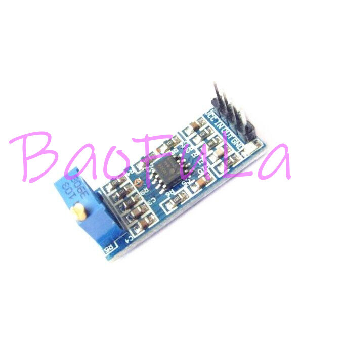 2PCS LM358 100 times gain Signal amplification amplifier Operational Module