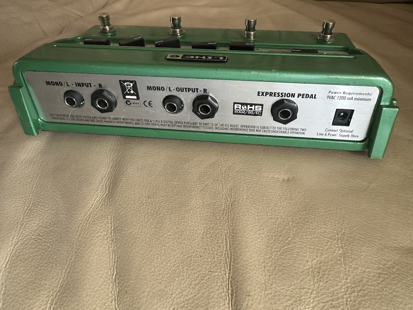 Line 6 DL4 Stompbox Delay Modeler Guitar Effects Pedal