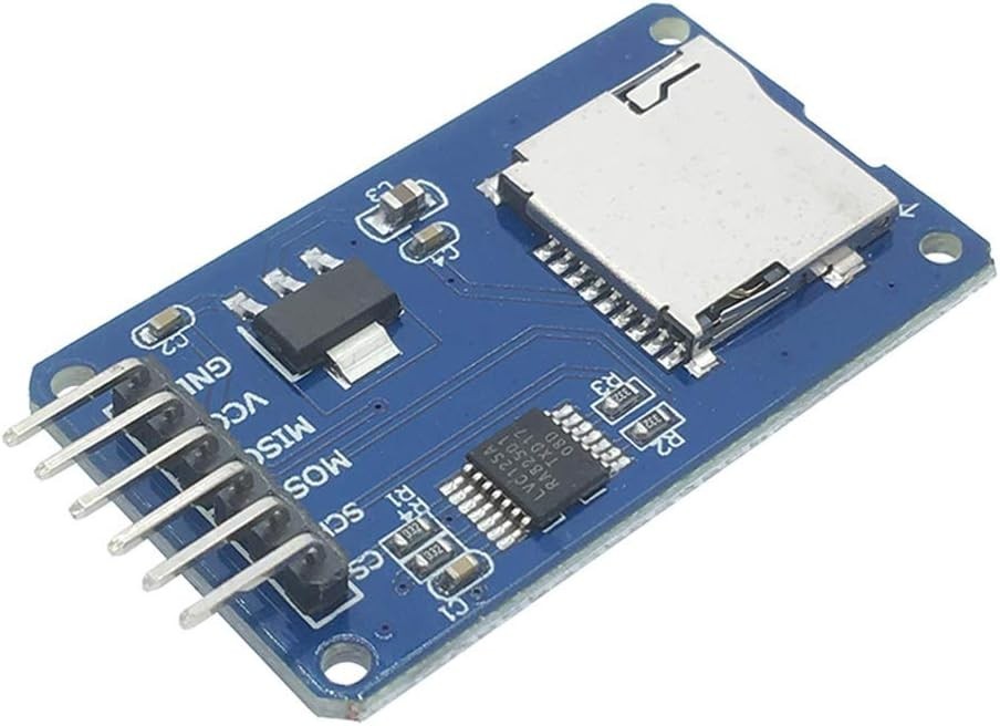 5pcs Micro SD TF Card Adater Reader Module 6Pin SPI Interface Driver Module w...