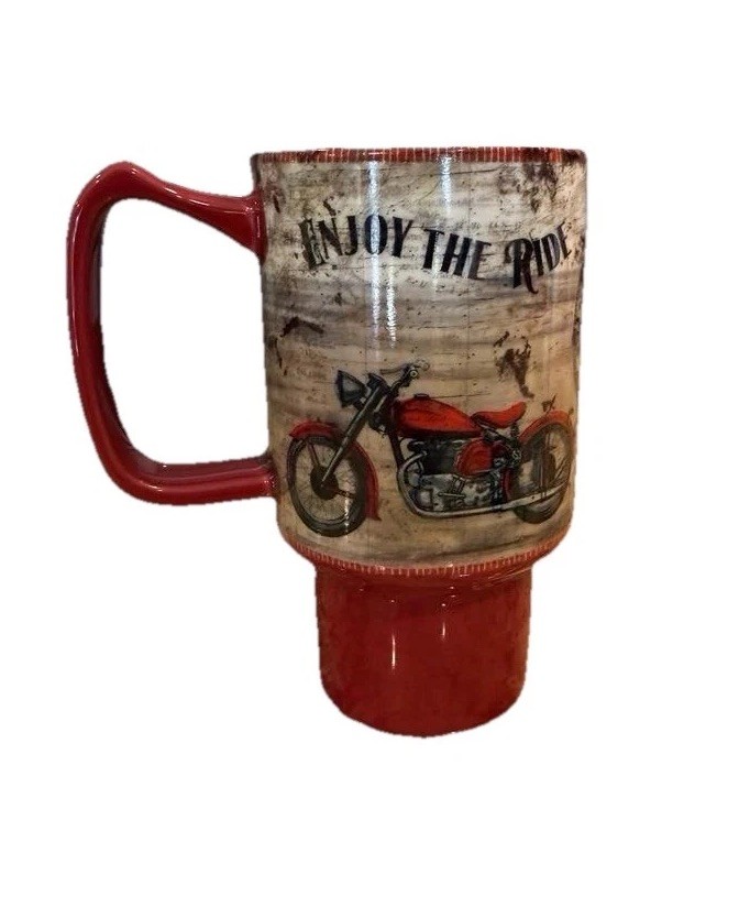 LANG Motorcycle Travel Mug Tim Coffey Artwork