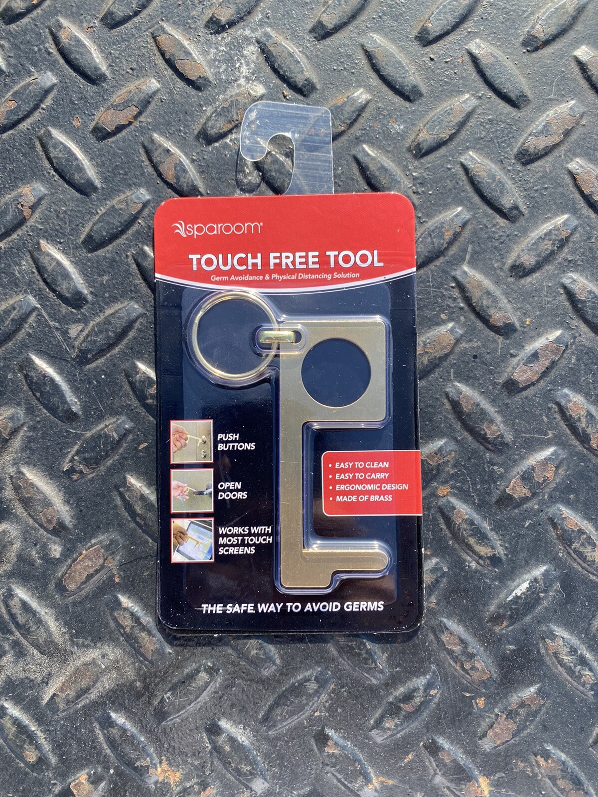 Sparoom Touch Free Tool for Opening Doors, Pushing Buttons And More.