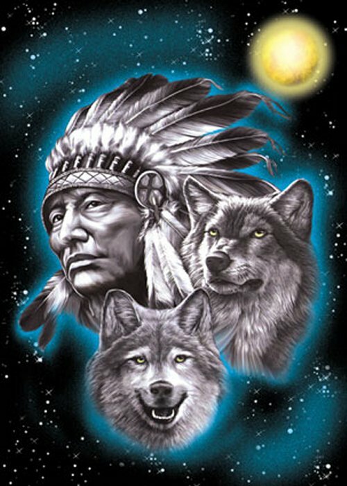 Wolf # 14 - 8 x 10 - T Shirt Iron On