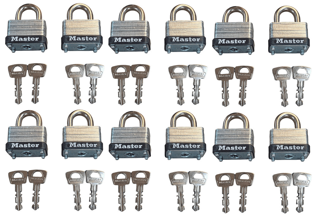 12-PACK Master Lock 1-1/2 in. Warded Padlock Body KAA