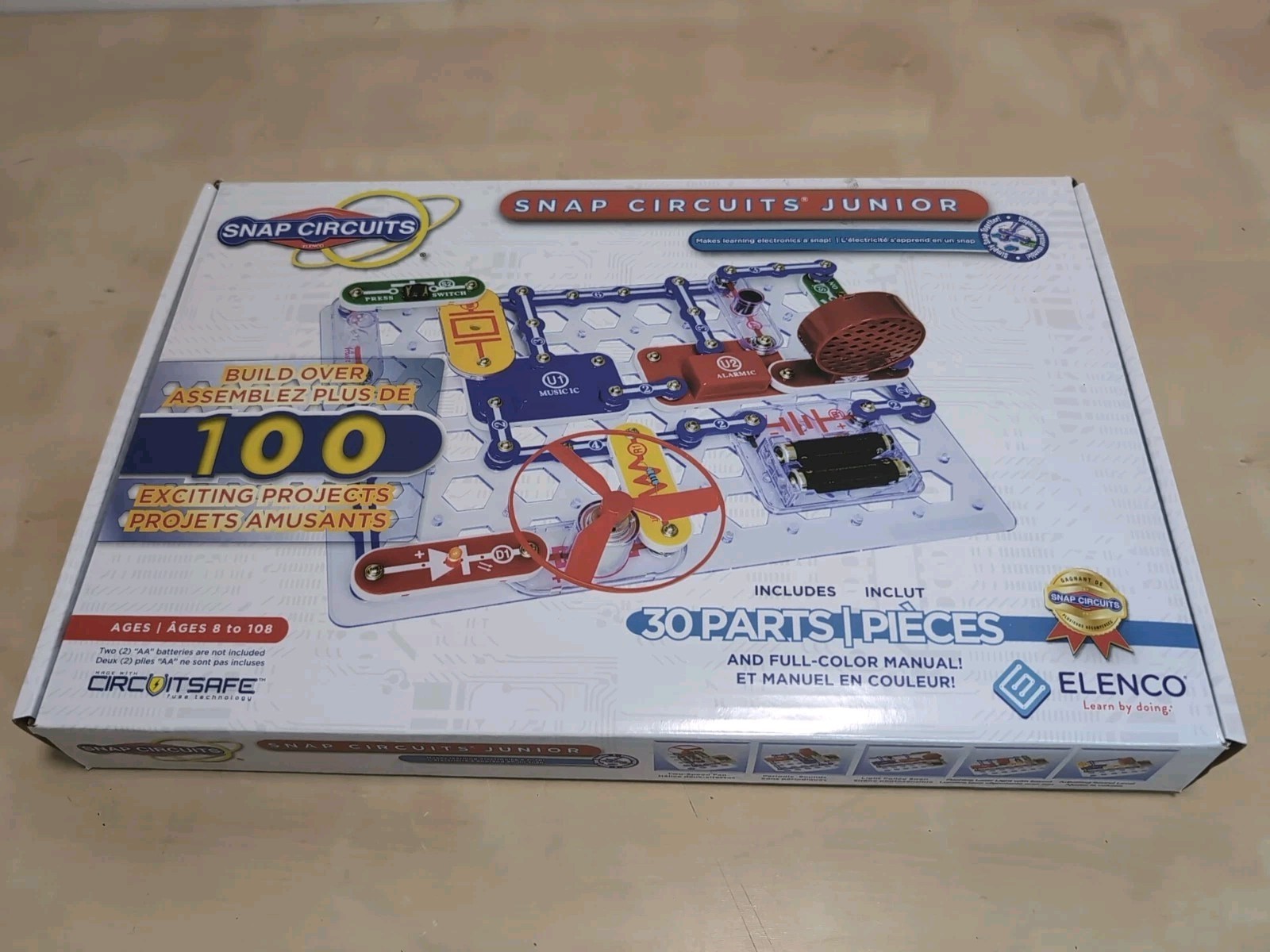 Snap Circuits Jr. SC-100 Electronics Discovery Kit