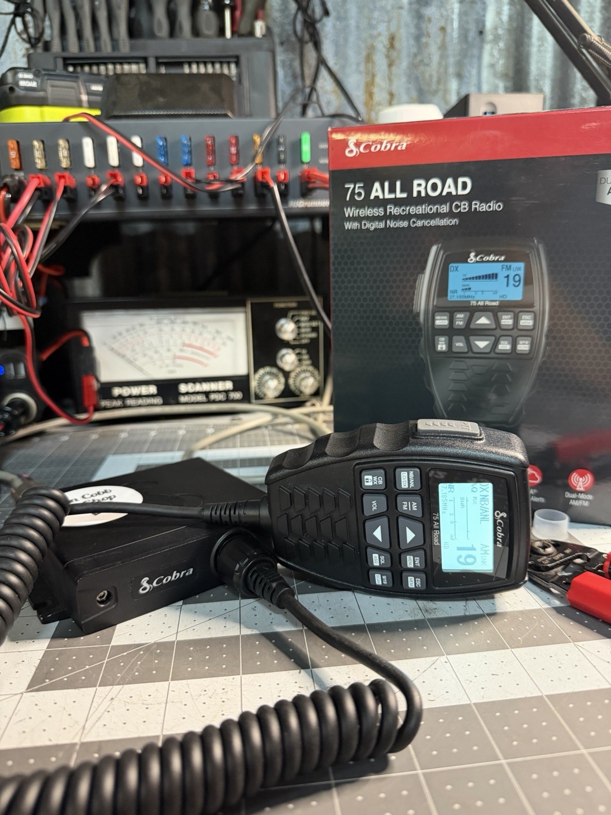 Cobra 75 All Road Wireless 40 Channels CB AM/FM Bluetooth Radio