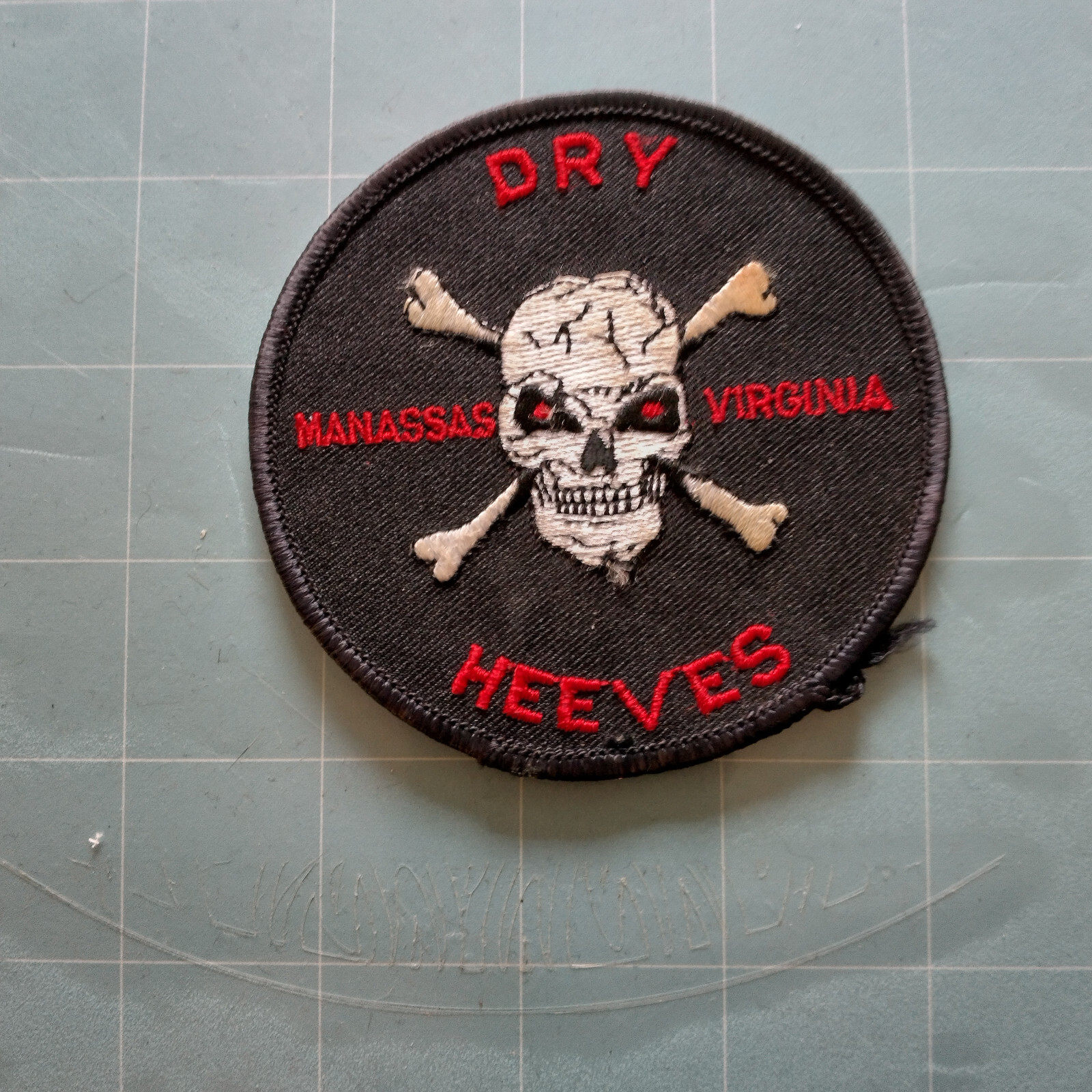 Dry Heeves Manassas Virginia Patch size 3.5x3.5