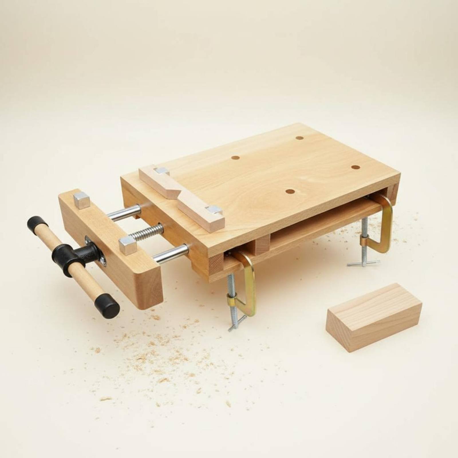 Portable Carpentry Vise Clamping System Desktop Carpentry Vise Easy to Carry