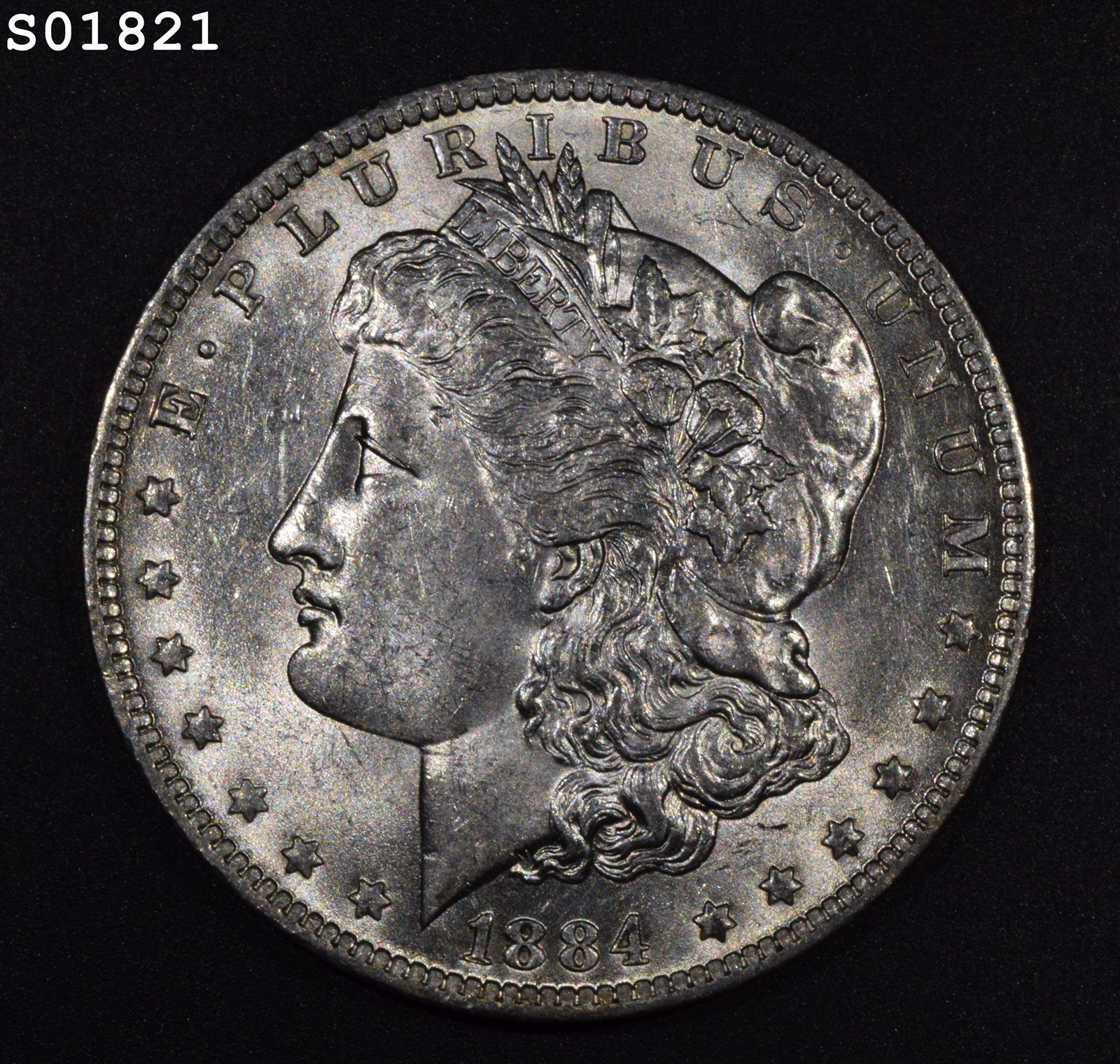 1884-O Morgan Silver Dollar "VCH BU"